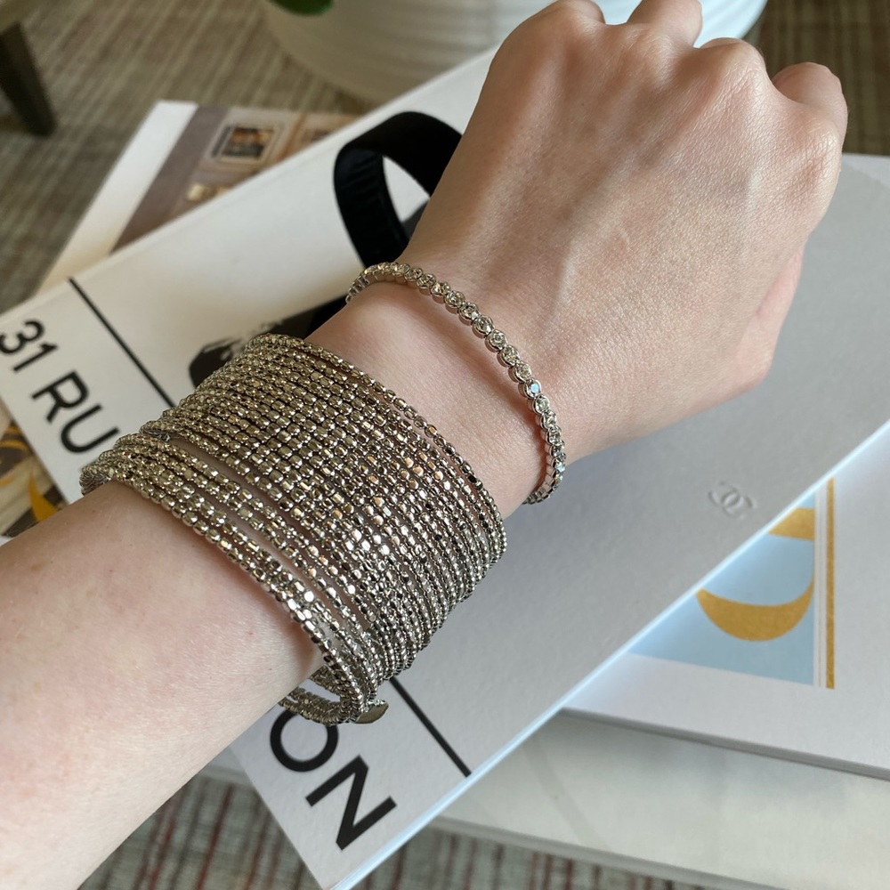 Silver Slinky Bracelet
